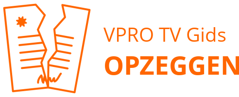 VPRO TV Gids opzeggen
