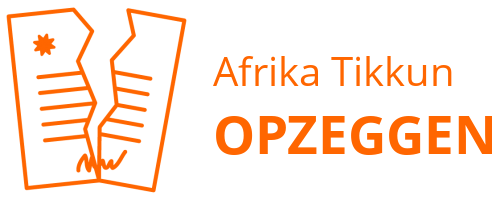 Afrika Tikkun opzeggen