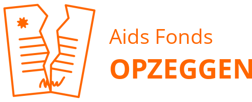 Aids Fonds opzeggen