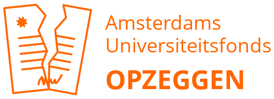 Amsterdams Universiteitsfonds opzeggen