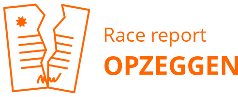 Race report opzeggen
