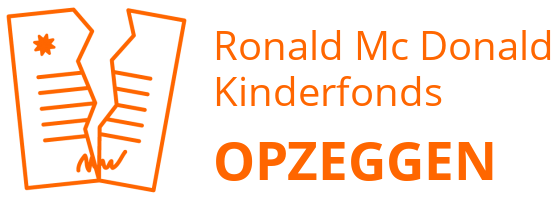 Ronald Mc Donald Kinderfonds opzeggen