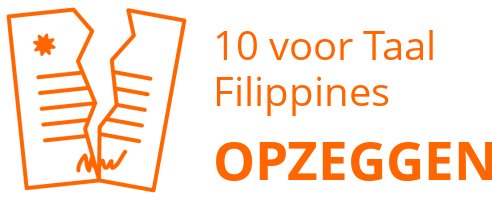 10 voor Taal Filippines opzeggen