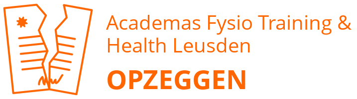 Academas Fysio Training & Health Leusden opzeggen