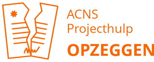 ACNS Projecthulp opzeggen