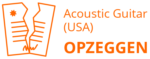 Acoustic Guitar (USA) opzeggen