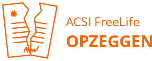 ACSI FreeLife opzeggen