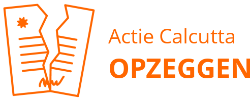 Actie Calcutta opzeggen