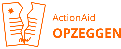 ActionAid opzeggen