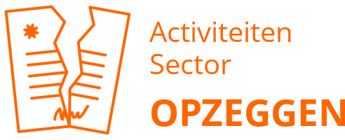 Activiteiten Sector opzeggen