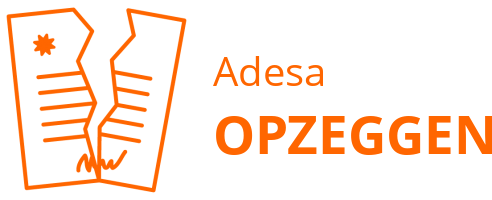 Adesa opzeggen