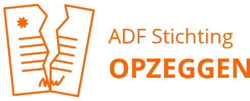ADF Stichting opzeggen