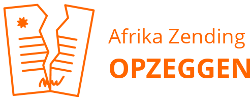 Afrika Zending opzeggen