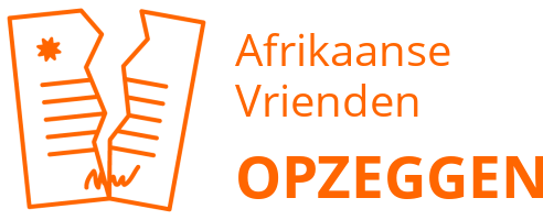 Afrikaanse Vrienden opzeggen