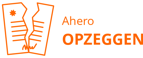 Ahero opzeggen