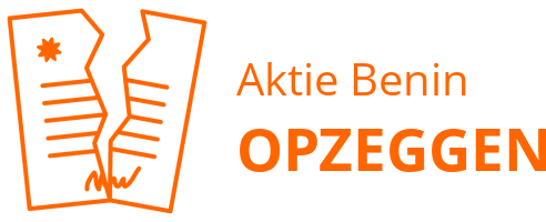 Aktie Benin opzeggen