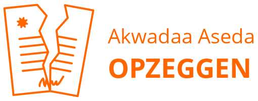 Akwadaa Aseda opzeggen