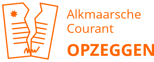 Alkmaarsche Courant opzeggen