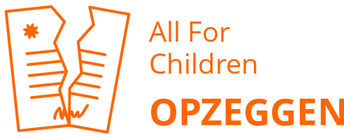 All For Children opzeggen