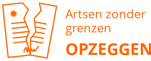 Artsen zonder grenzen opzeggen