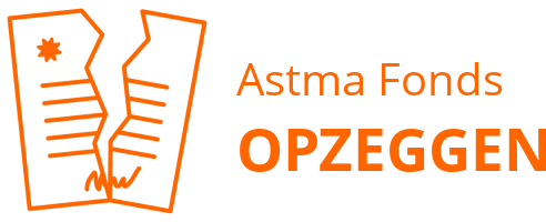 Astma Fonds opzeggen