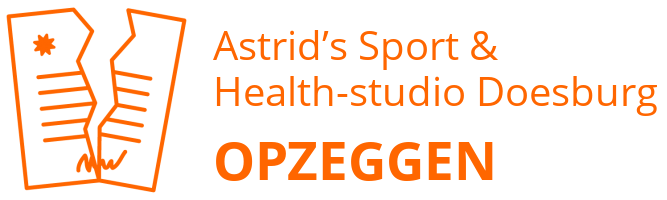 Astrid’s Sport & Health-studio Doesburg opzeggen