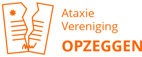 Ataxie Vereniging opzeggen