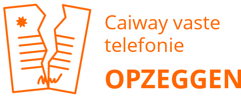 Caiway vaste telefonie opzeggen