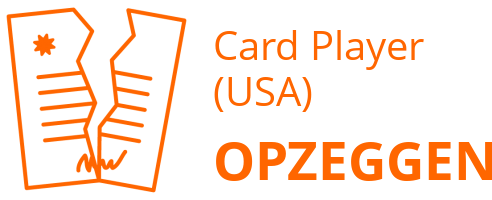 Card Player (USA) opzeggen