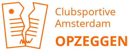 Clubsportive Amsterdam opzeggen