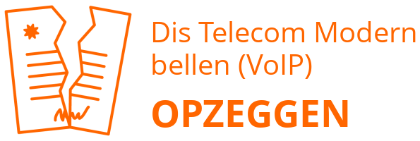 Dis Telecom Modern bellen (VoIP) opzeggen