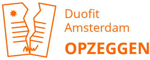 Duofit Amsterdam opzeggen