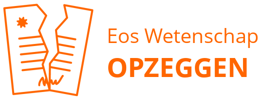 Eos Wetenschap opzeggen