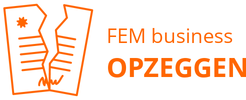 FEM business  opzeggen