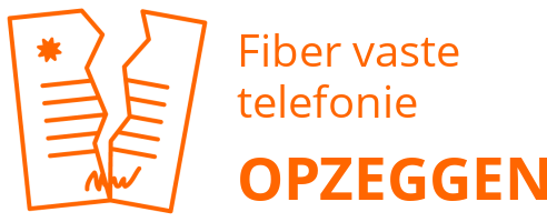 Fiber vaste telefonie opzeggen