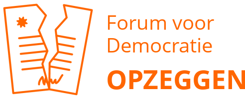 Forum voor Democratie  opzeggen