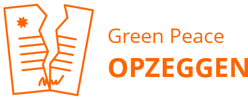 Greenpeace opzeggen