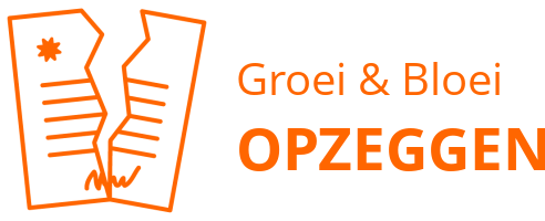 Groei & Bloei opzeggen