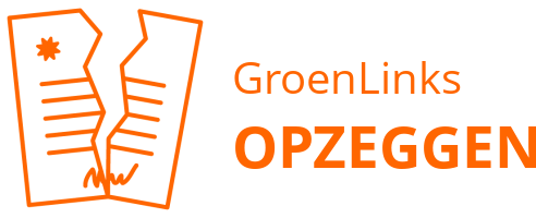 GroenLinks opzeggen
