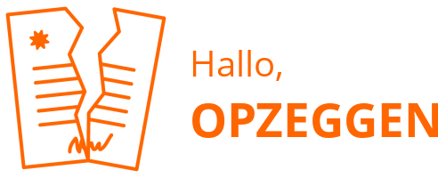 Hallo, opzeggen