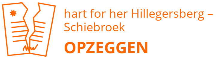 hart for her Hillegersberg – Schiebroek opzeggen