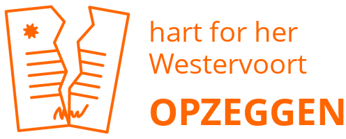 hart for her Westervoort opzeggen