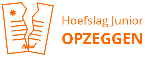 Hoefslag Junior opzeggen