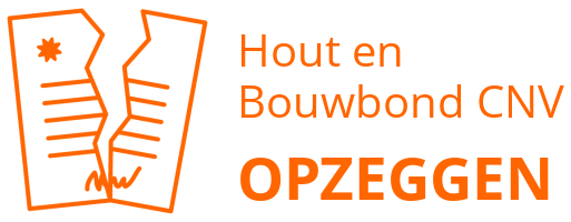 Hout en Bouwbond CNV opzeggen