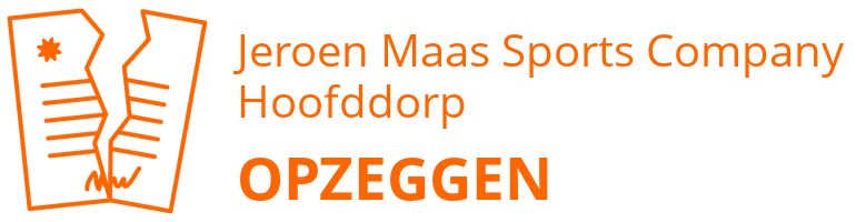 Jeroen Maas Sports Company Hoofddorp opzeggen