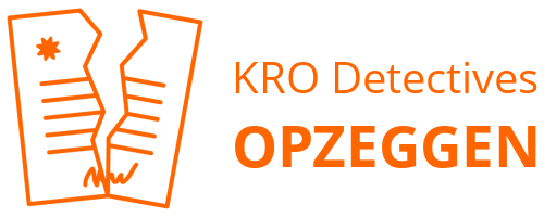 KRO Detectives opzeggen