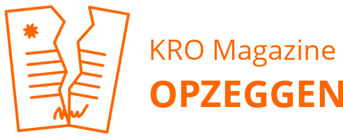 KRO Magazine opzeggen