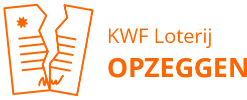 KWF Loterij opzeggen