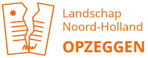 Landschap Noord-Holland  opzeggen