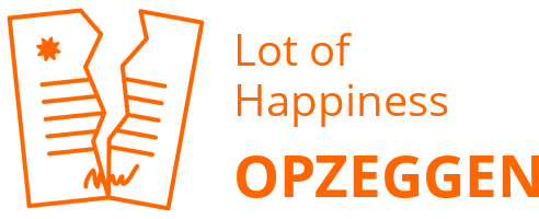 Lot of Happiness opzeggen